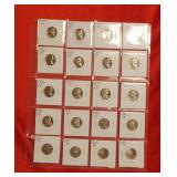 (20) Proof Jefferson Nickels back to 1957