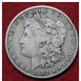 1902 S Morgan Silver Dollar Coin
