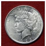 1923 D Peace Silver Dollar
