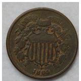 1864 Two Cent Piece
