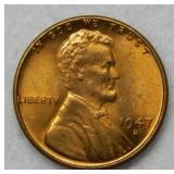 1947 D Lincoln Wheat Cent