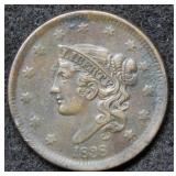 1838 Large Cent - Brown