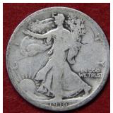 1916 Walking Liberty Silver Half