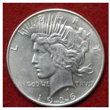 1926 D Peace Silver Dollar
