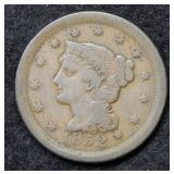 1852 Large Cent