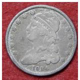 1834 Bust Silver Quarter
