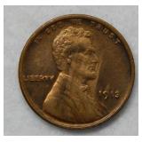 1913 Lincoln Wheat Cent - Red & Brown