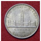 1939 Canada Silver Dollar