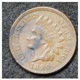 1890 Indian Head Cent - brown