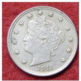 1911 Liberty Head Nickel