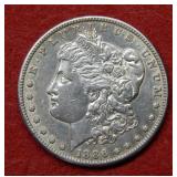 1886 S Morgan Silver Dollar