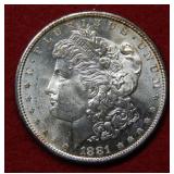 1881 S Morgan Silver Dollar
