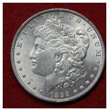 1899 Morgan Silver Dollar Coin