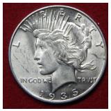 1935 S Peace Silver Dollar