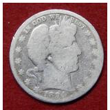 1894 O Barber Silver Half