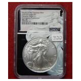 2021(S) Silver Eagle 1oz NGC MS70 Type I