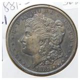 1881 S Morgan Silver Dollar Coin