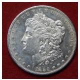 1880 S Morgan Silver Dollar Coin