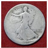 1916 Walking Liberty Silver Half