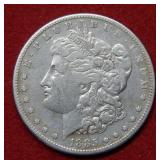 1885 S Morgan Silver Dollar Coin
