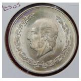 1953 Mexico Silver 5 Pesos