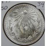 1943 Mexico Silver Peso