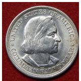 1893 Columbian Expo Silver Half Commemorative