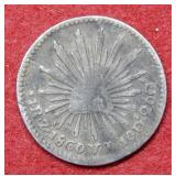 1860 Mexico 1 Real