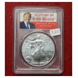 2018 Silver Eagle 1oz PCGS MS69