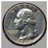 1956 Washington Silver Quarter - Proof