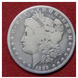 1889 CC Morgan Silver Dollar