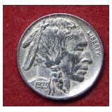 1923 Buffalo Nickel - cleaned