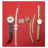 Lot of Ladies Watches and Jewelry
