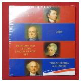 2008 President $1 UNC 8 Coin Set