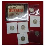 Lot of Buffalo Nickels