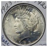 1923 Peace Silver Dollar