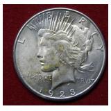 1923 S Peace Silver Dollar