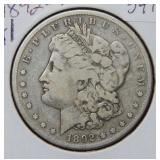 1892 S Morgan Silver Dollar