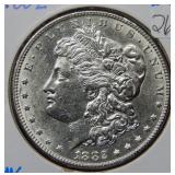 1882 Morgan Silver Dollar