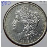 1885 O Morgan Silver Dollar