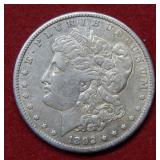 1892 CC Morgan Silver Dollar