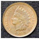 1901 Indian Head Cent