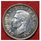 1946 Canada Silver Quarter