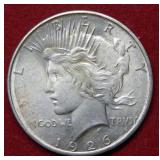 1926 D Peace Silver Dollar