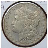 1904 S Morgan Silver Dollar Coin
