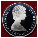 1985 Canada Silver Moose Comm Dollar