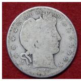 1915 Barber Silver Half