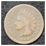 1864 L Indian Head Cent