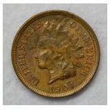 1907 Indian Head Cent - dings