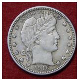 1916 D Barber Silver Quarter